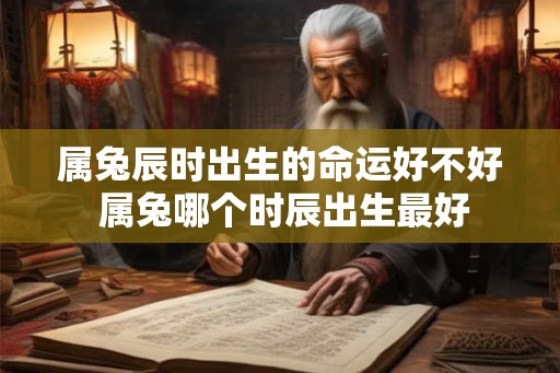 属兔辰时出生的命运好不好 属兔哪个时辰出生最好