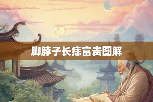 脚脖子长痣富贵图解