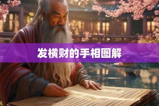 发横财的手相图解