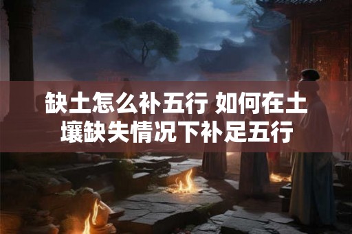 缺土怎么补五行 如何在土壤缺失情况下补足五行