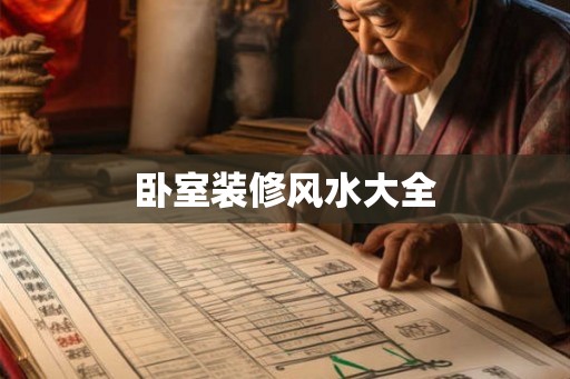 卧室装修风水大全