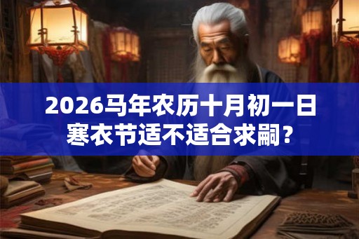 2026马年农历十月初一日寒衣节适不适合求嗣？