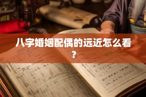 八字婚姻配偶的远近怎么看？