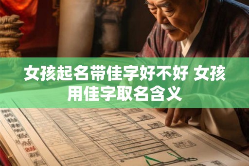 女孩起名带佳字好不好 女孩用佳字取名含义 女孩起名带佳字好不好 女孩用佳字取名含义