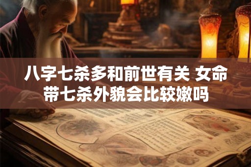 八字七杀多和前世有关 女命带七杀外貌会比较嫩吗 八字七杀多和前世有关 女命带七杀外貌会比较嫩吗