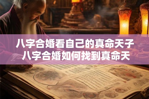 八字合婚看自己的真命天子 八字合婚如何找到真命天子
