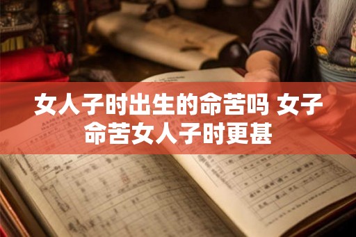 女人子时出生的命苦吗 女子命苦女人子时更甚