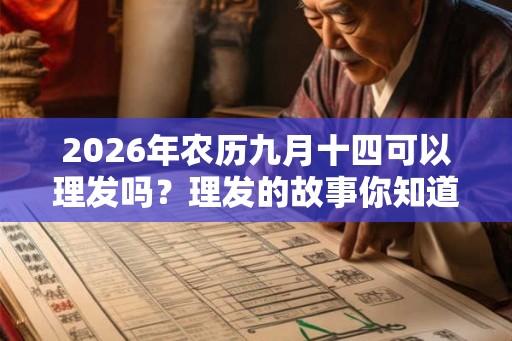 2026年农历九月十四可以理发吗？理发的故事你知道吗？