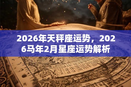 2026年天秤座运势,2026马年2月星座运势解析 2026年天秤座运势,2026马年2月星座运势解析