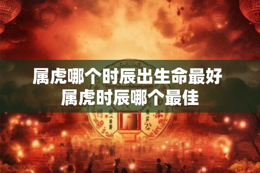 属虎哪个时辰出生命最好 属虎时辰哪个最佳 属虎哪个时辰出生命最好 属虎时辰哪个最佳