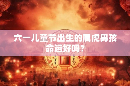 六一儿童节出生的属虎男孩命运好吗？