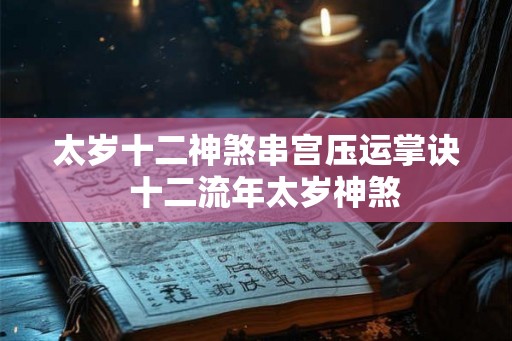 太岁十二神煞串宫压运掌诀  十二流年太岁神煞