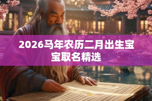 2026马年农历二月出生宝宝取名精选 2026马年农历二月出生宝宝取名精选