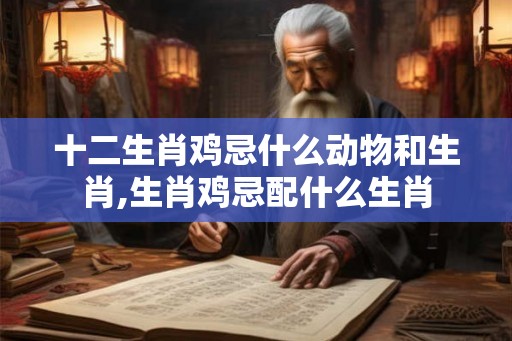 十二生肖鸡忌什么动物和生肖,生肖鸡忌配什么生肖