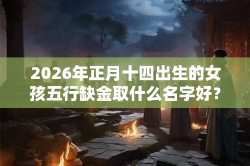 2026年正月十四出生的女孩五行缺金取什么名字好?名字推荐 2026年正月十四出生的女孩五行缺金取什么名字好?名字推荐