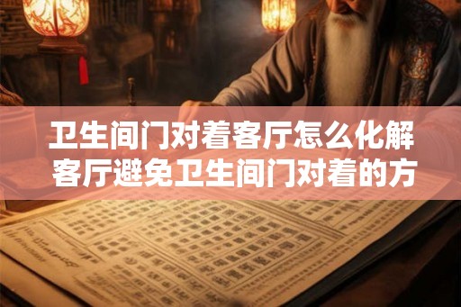 卫生间门对着客厅怎么化解 客厅避免卫生间门对着的方法