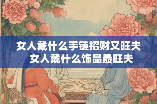 女人戴什么手链招财又旺夫  女人戴什么饰品最旺夫