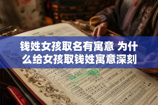 钱姓女孩取名有寓意 为什么给女孩取钱姓寓意深刻
