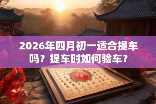 2026年四月初一适合提车吗？提车时如何验车？