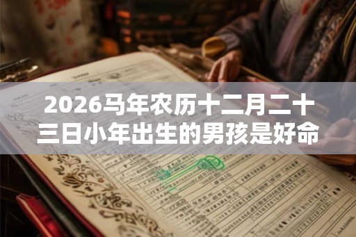 2026马年农历十二月二十三日小年出生的男孩是好命吗? 2026马年农历十二月二十三日小年出生的男孩是好命吗?