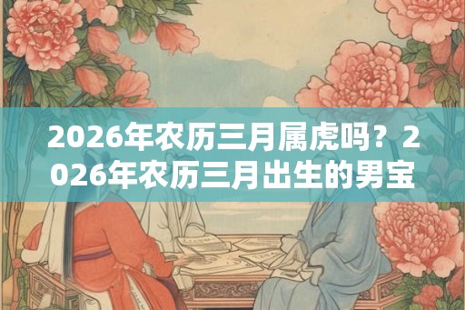 2026年农历三月属虎吗?2026年农历三月出生的男宝宝起名字大全 2026年农历三月属虎吗?2026年农历三月出生的男宝宝起名字大全