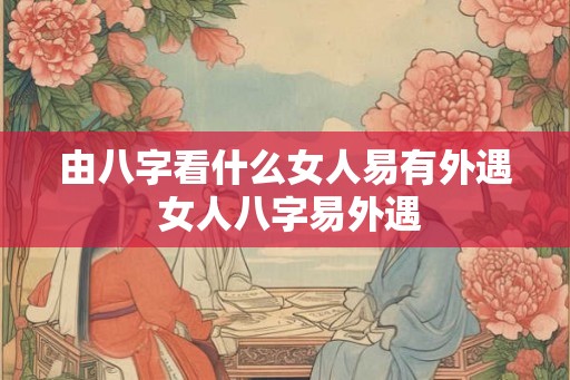 由八字看什么女人易有外遇 女人八字易外遇 由八字看什么女人易有外遇 女人八字易外遇