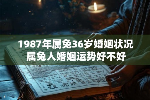 1987年属兔36岁婚姻状况 属兔人婚姻运势好不好