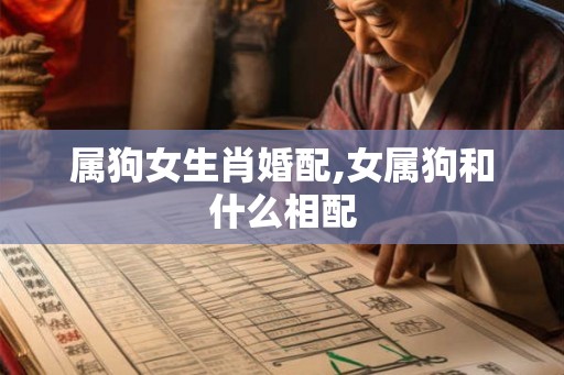 属狗女生肖婚配,女属狗和什么相配