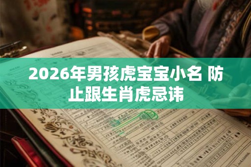 2026年男孩虎宝宝小名 防止跟生肖虎忌讳 2026年男孩虎宝宝小名 防止跟生肖虎忌讳