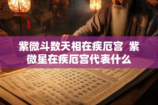 紫微斗数天相在疾厄宫 紫微星在疾厄宫代表什么 紫微斗数天相在疾厄宫 紫微星在疾厄宫代表什么