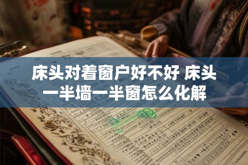 床头对着窗户好不好 床头一半墙一半窗怎么化解