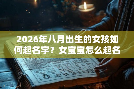 2026年八月出生的女孩如何起名字？女宝宝怎么起名好听？