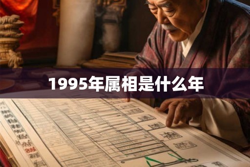 1995年属相是什么年