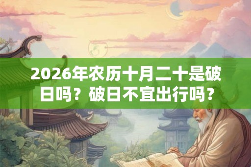2026年农历十月二十是破日吗？破日不宜出行吗？