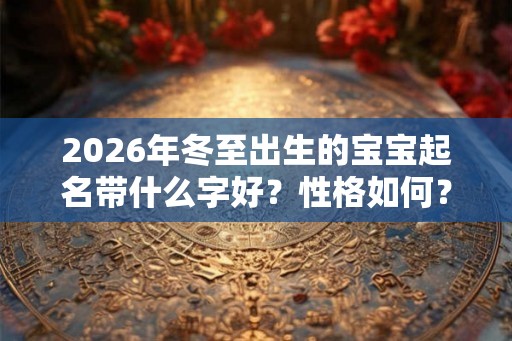 2026年冬至出生的宝宝起名带什么字好?性格如何? 2026年冬至出生的宝宝起名带什么字好?性格如何?