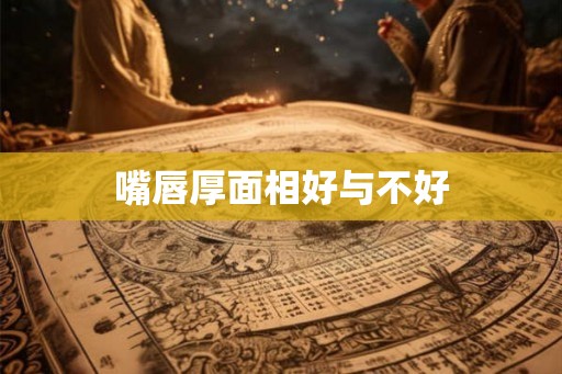 嘴唇厚面相好与不好