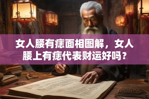 女人腰有痣面相图解，女人腰上有痣代表财运好吗？