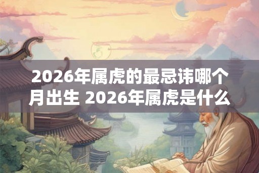2026年属虎的最忌讳哪个月出生 2026年属虎是什么命