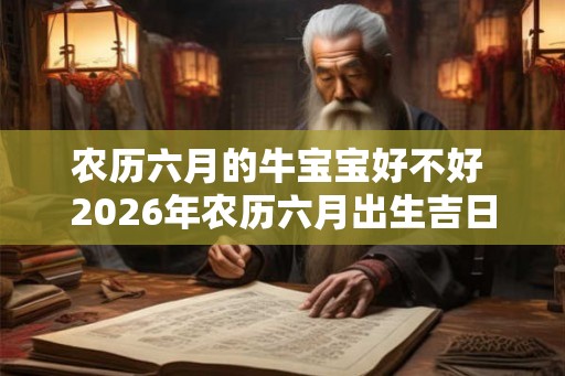农历六月的牛宝宝好不好 2026年农历六月出生吉日 农历六月的牛宝宝好不好 2026年农历六月出生吉日