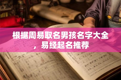 根据周易取名男孩名字大全，易经起名推荐