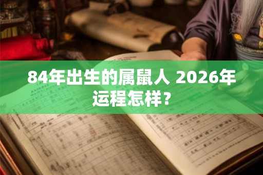 84年出生的属鼠人 2026年运程怎样? 84年出生的属鼠人 2026年运程怎样?