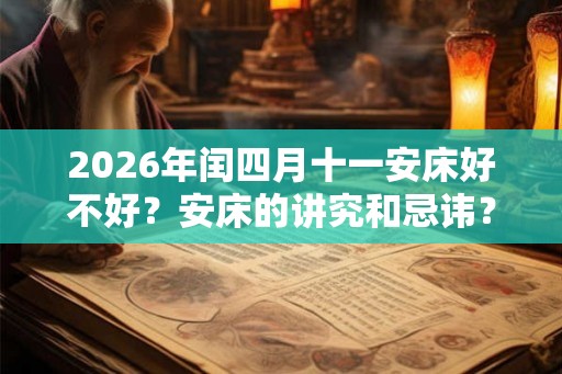 2026年闰四月十一安床好不好？安床的讲究和忌讳？