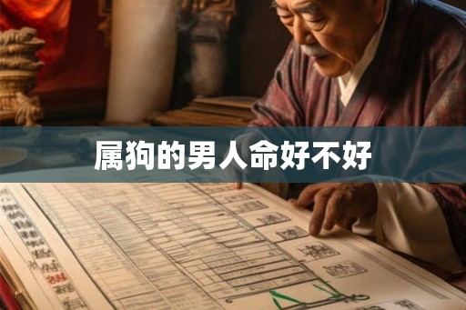 属狗的男人命好不好