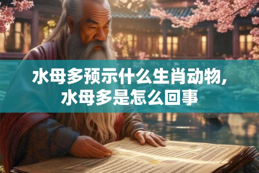 水母多预示什么生肖动物,水母多是怎么回事