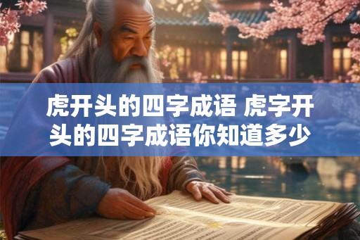 虎开头的四字成语 虎字开头的四字成语你知道多少