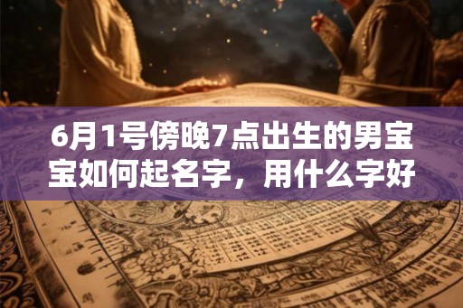6月1号傍晚7点出生的男宝宝如何起名字,用什么字好 6月1号傍晚7点出生的男宝宝如何起名字,用什么字好