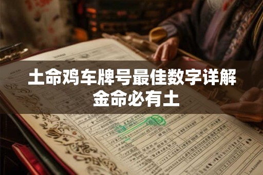 土命鸡车牌号最佳数字详解  金命必有土