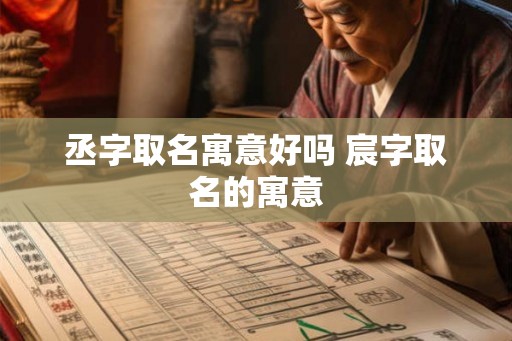 丞字取名寓意好吗 宸字取名的寓意