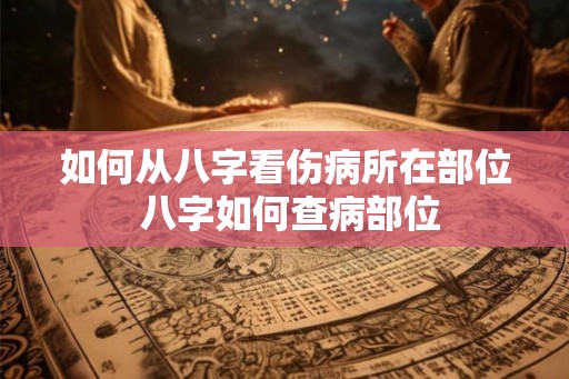如何从八字看伤病所在部位 八字如何查病部位