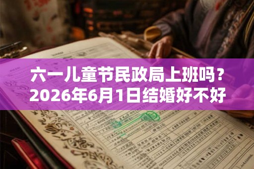 六一儿童节民政局上班吗？2026年6月1日结婚好不好？